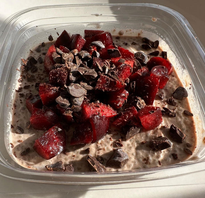 Cherry Garcia Chia Pudding