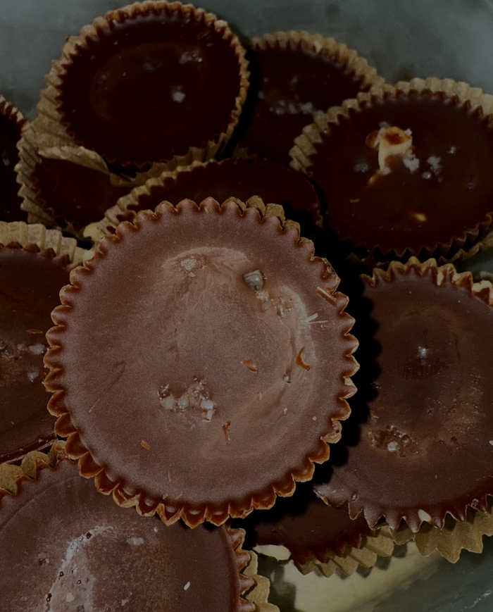 Dark Chocolate Cashew Cups
