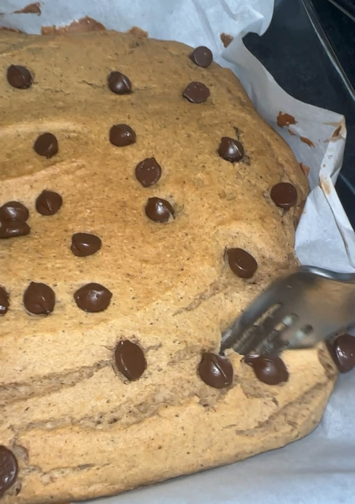 Chocolate Chip White Bean Bars